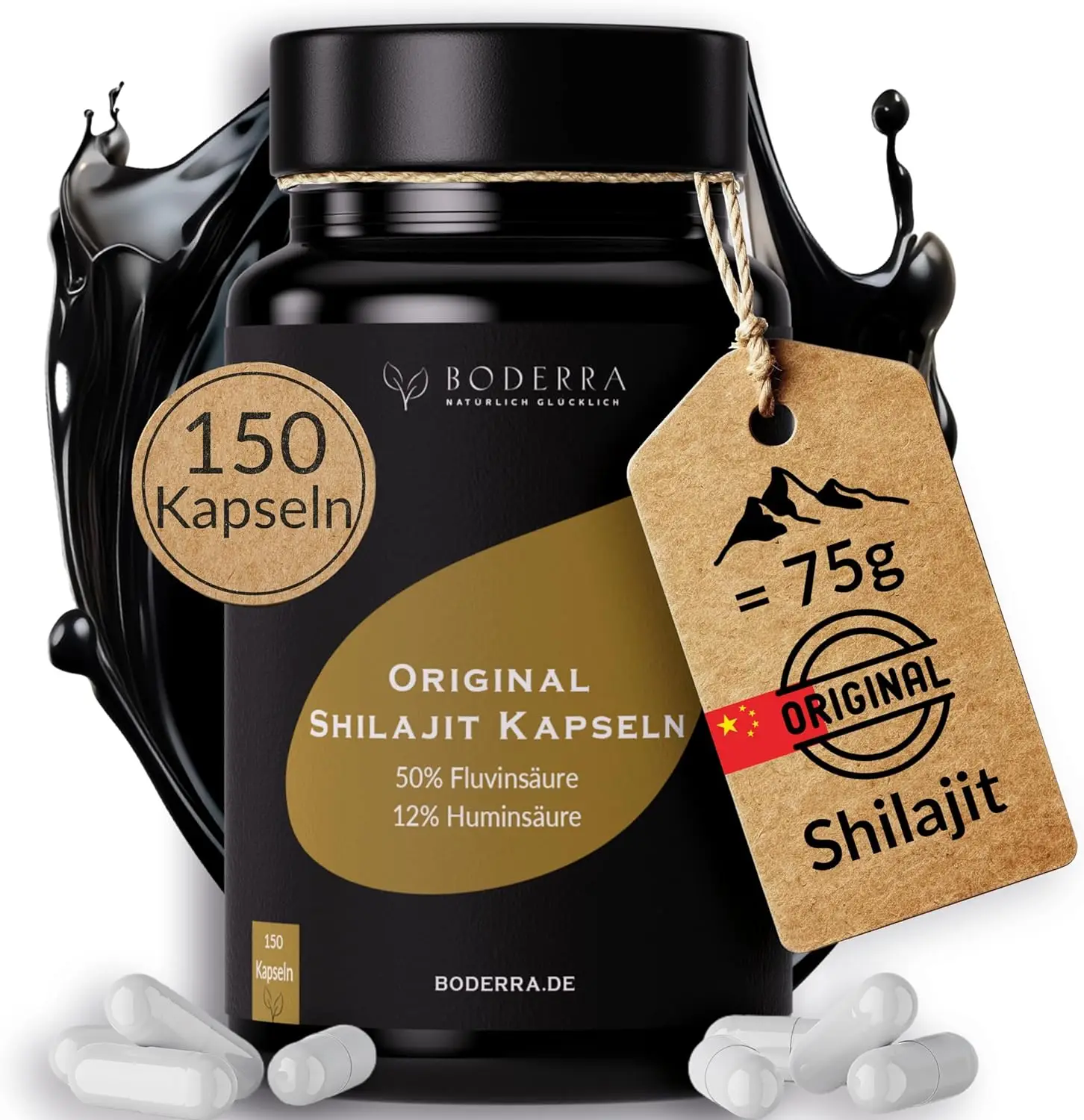 BODERRA Mumijo Shilajit Kapseln