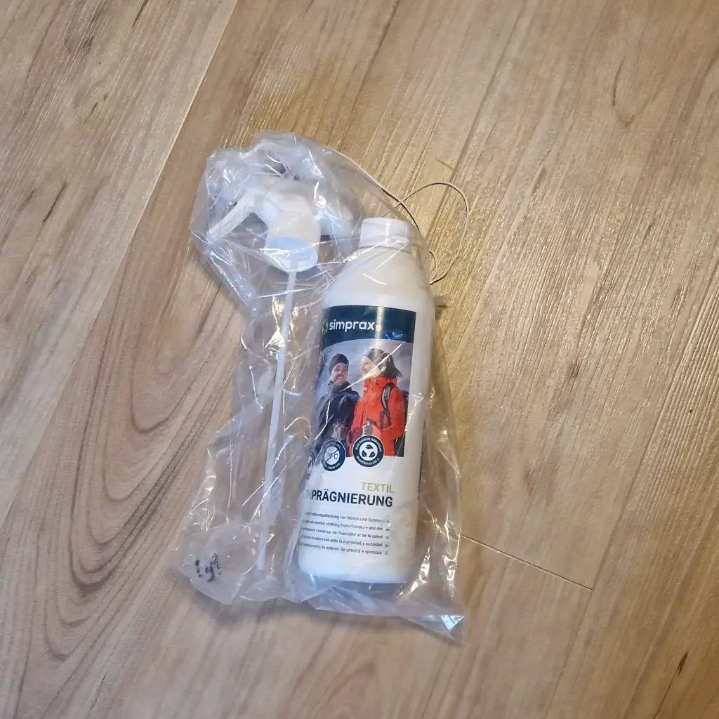 Textil ImprägnierungVerpackung