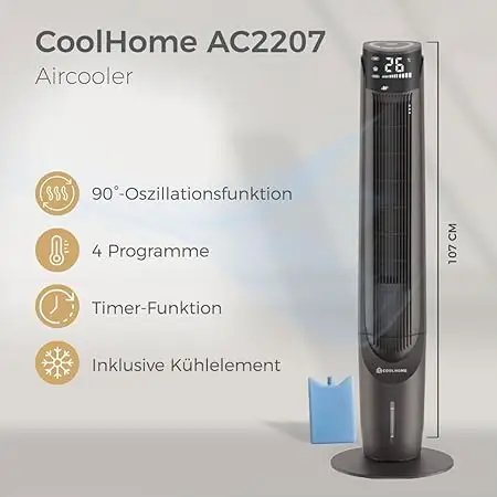 CoolHome air cooler test 2024