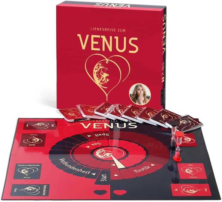 Viaje de amor de melocotón y berenjena a Venus