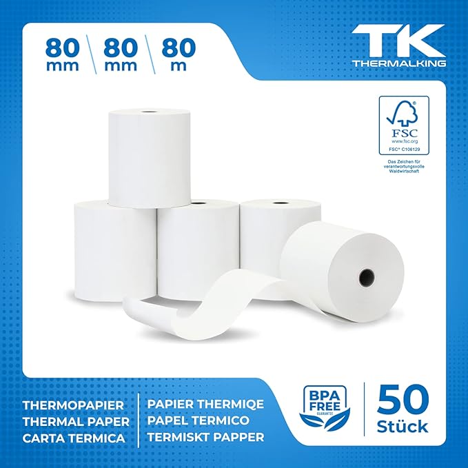 TK THERMALKING thermal rolls