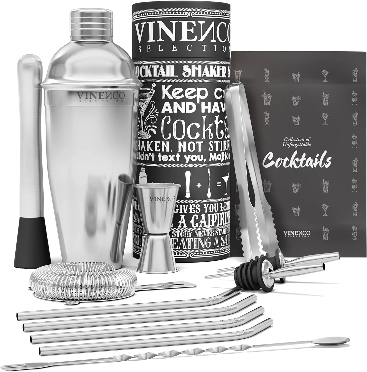 VINENCO Cocktail Shaker Set im Test 2024