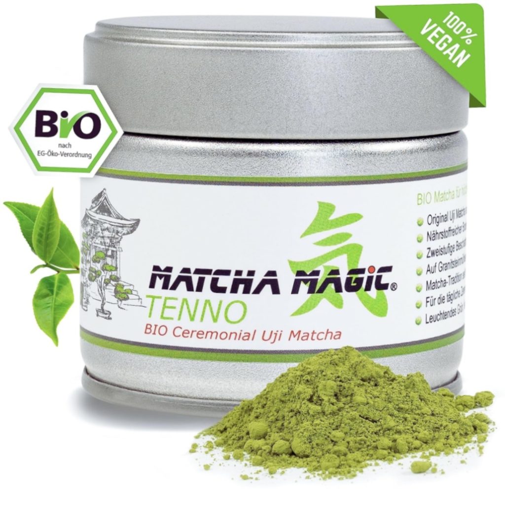 Té matcha ecológico “Tenno” en la prueba 2024