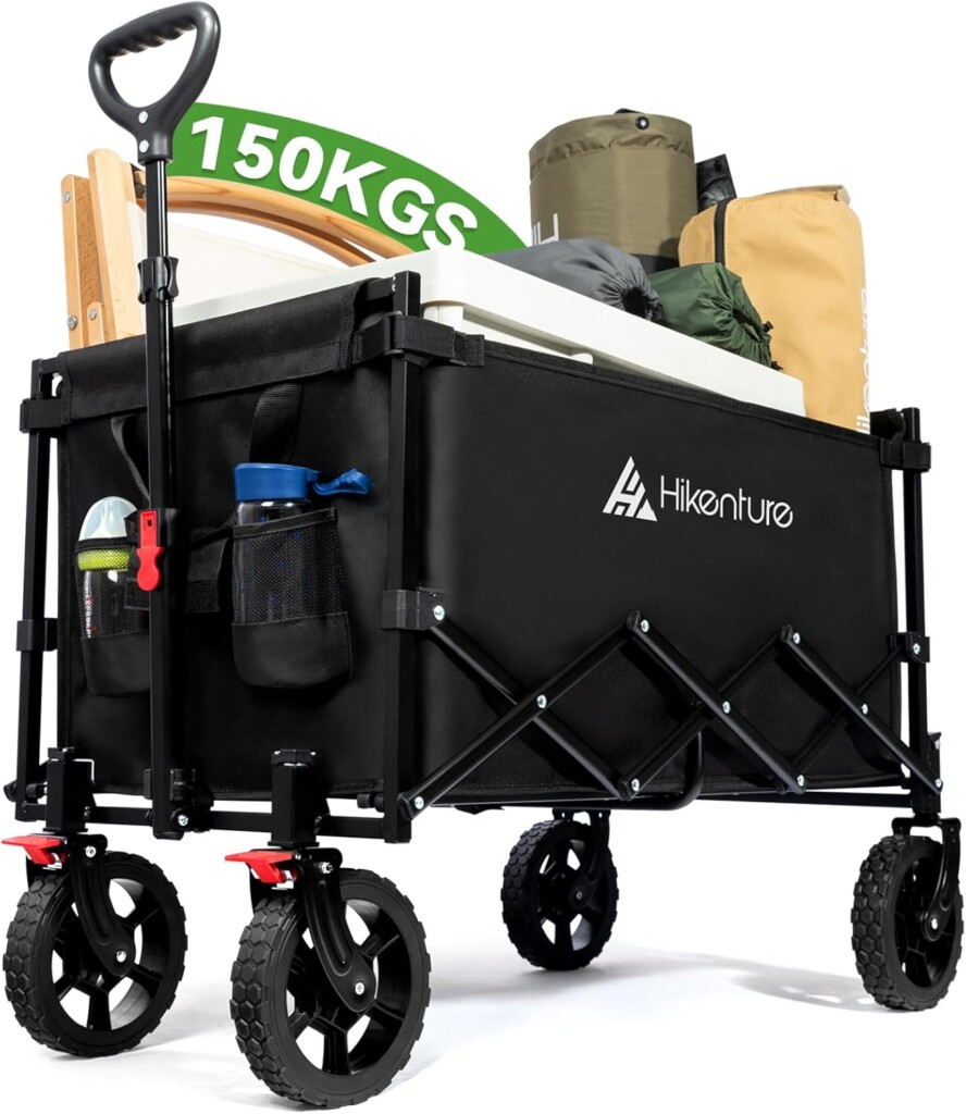 Foldable handcart 135 l from Hikenture