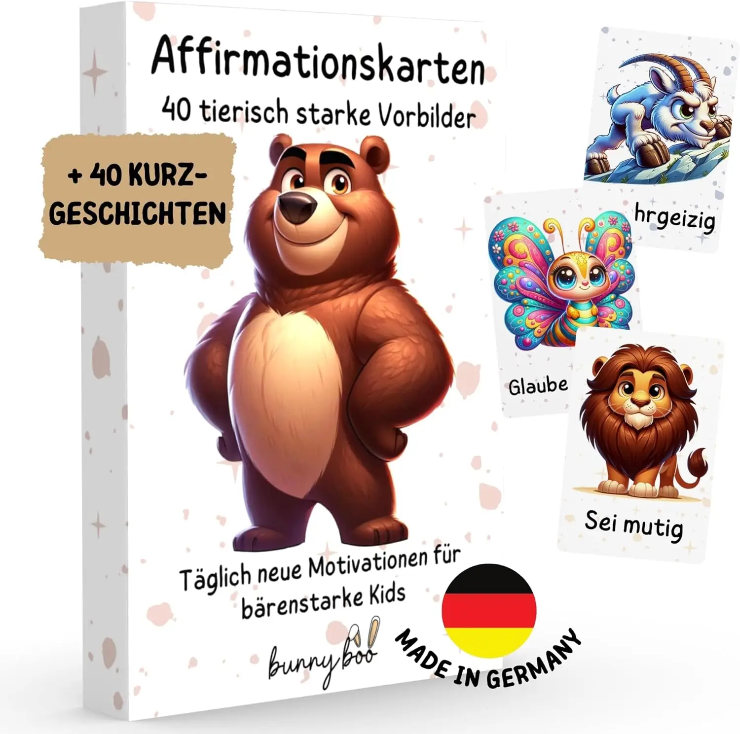 Affirmationskarten für Kinder von bunnyboo