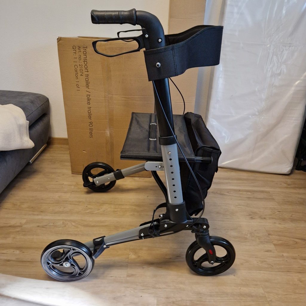 Aluminium Rollator Vital
Seitenansicht