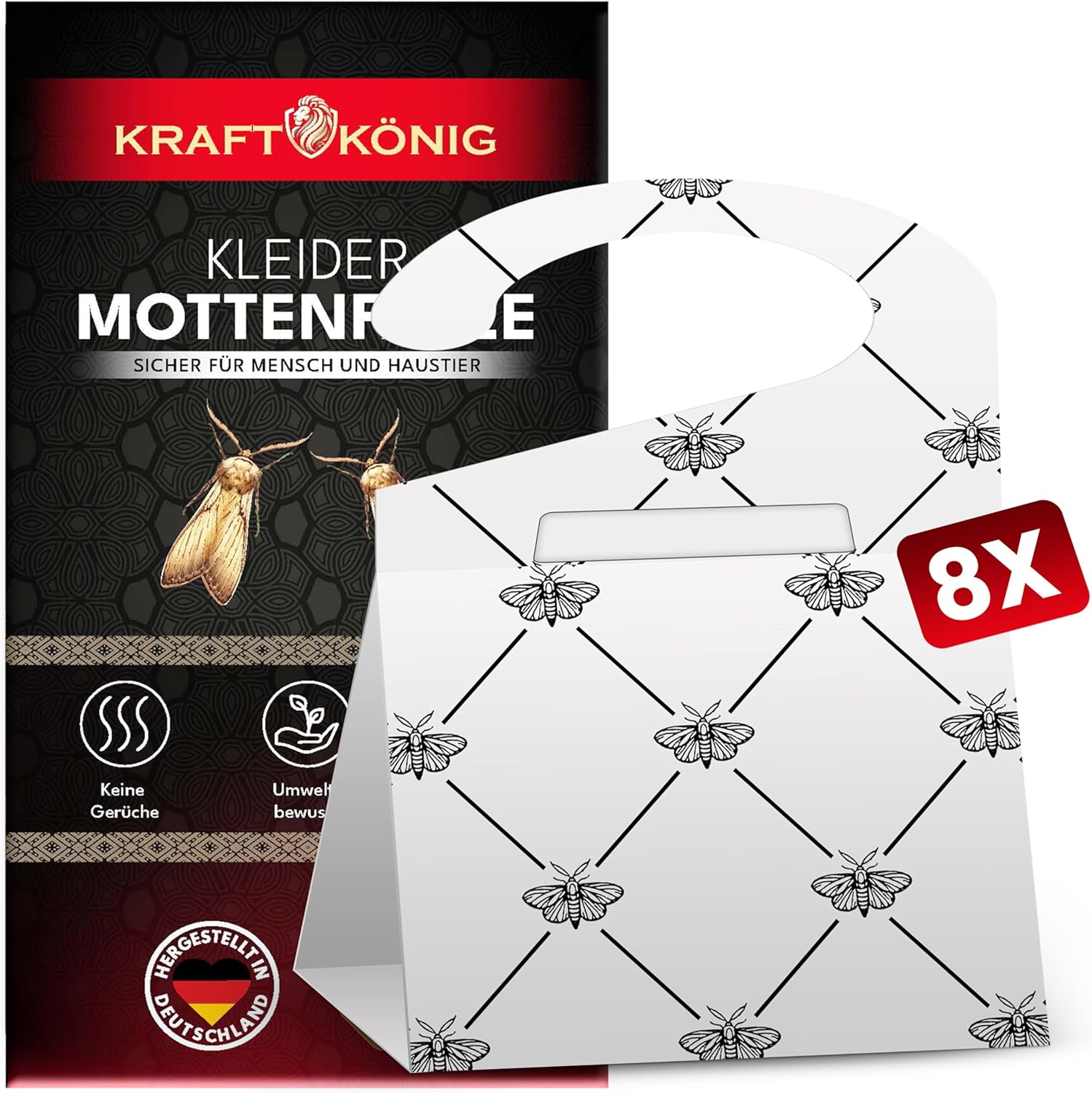 Clothes moth trap from KRAFTKÖNIG