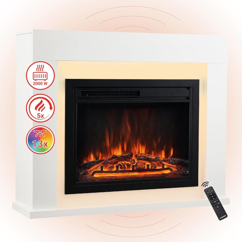 Matti electric fireplace from KAMINIO