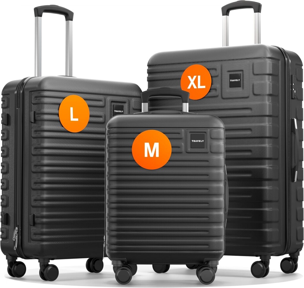 Premium suitcase set from Travely