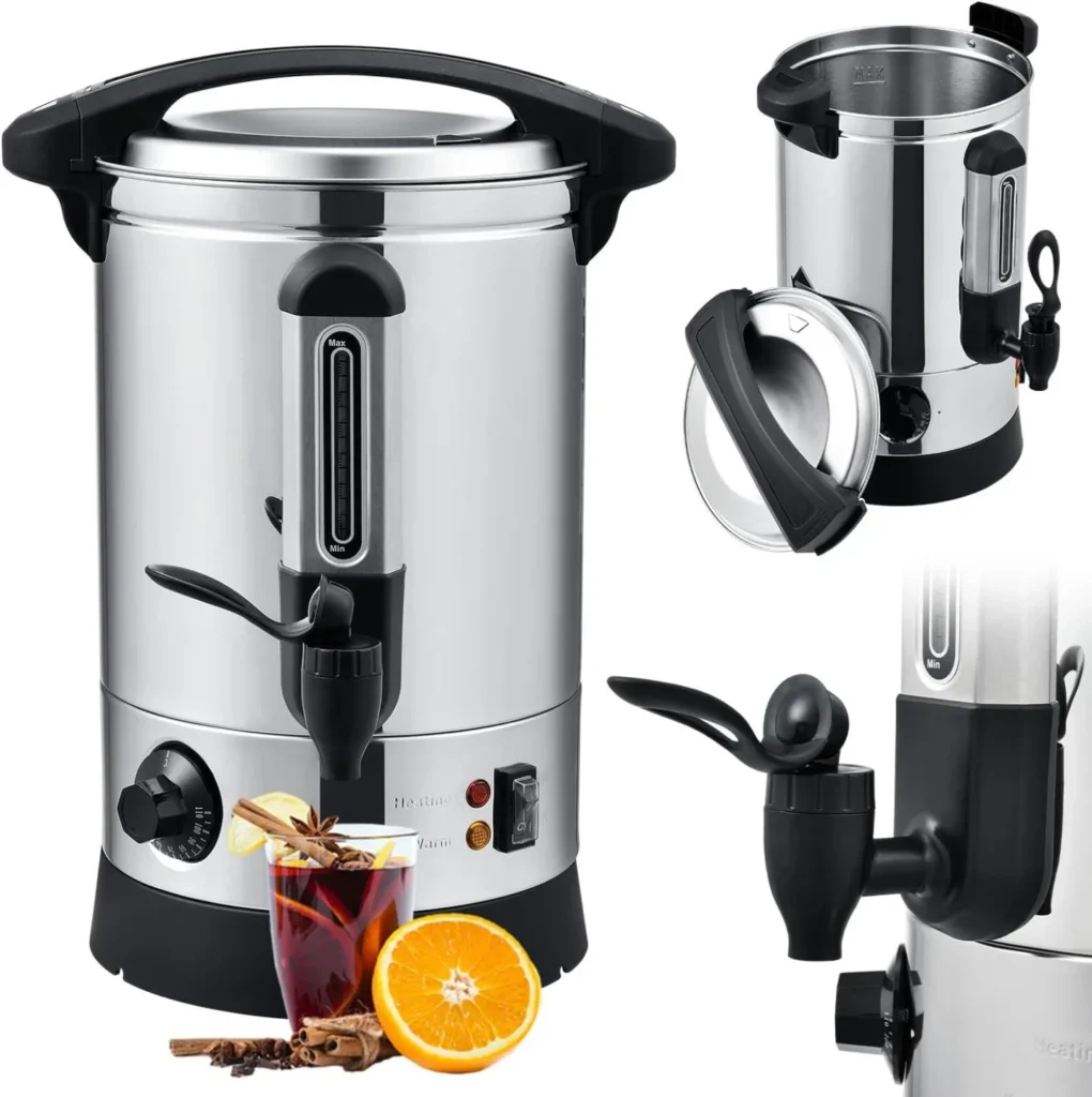 Mulled wine cooker from Juskys