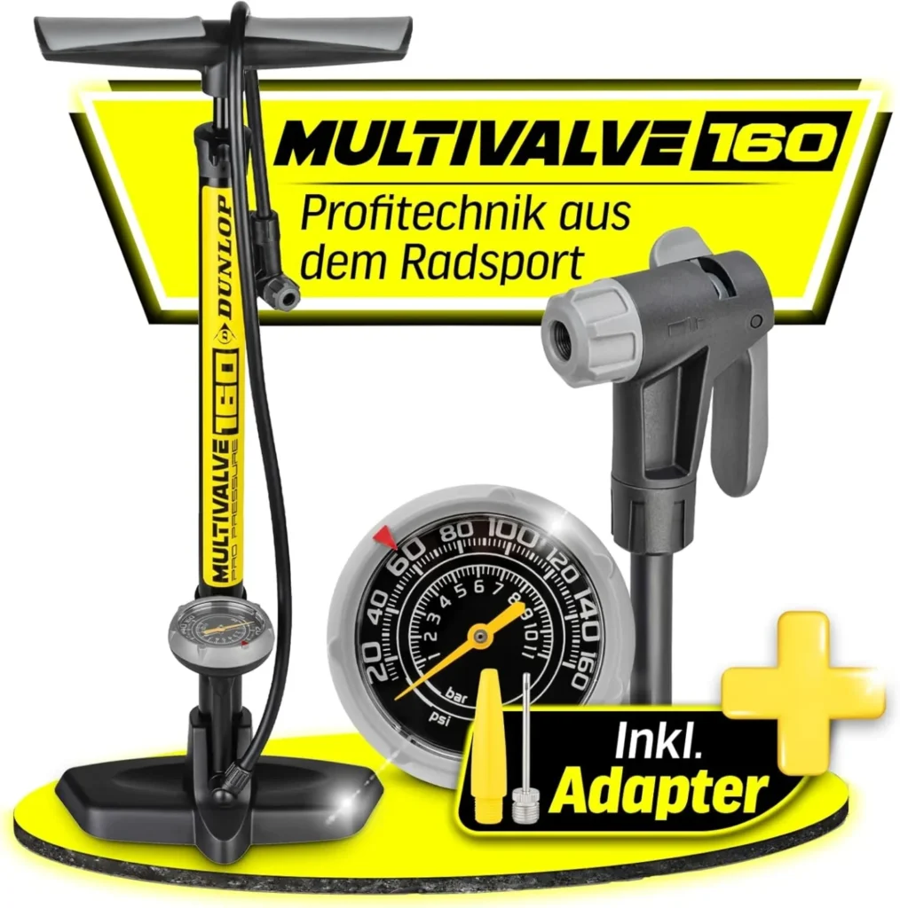 Dunlop bicycle floor pump