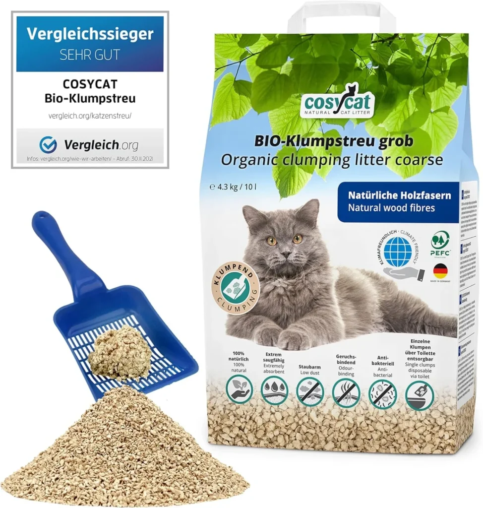 Lettiera per gatti COSYCAT BIO