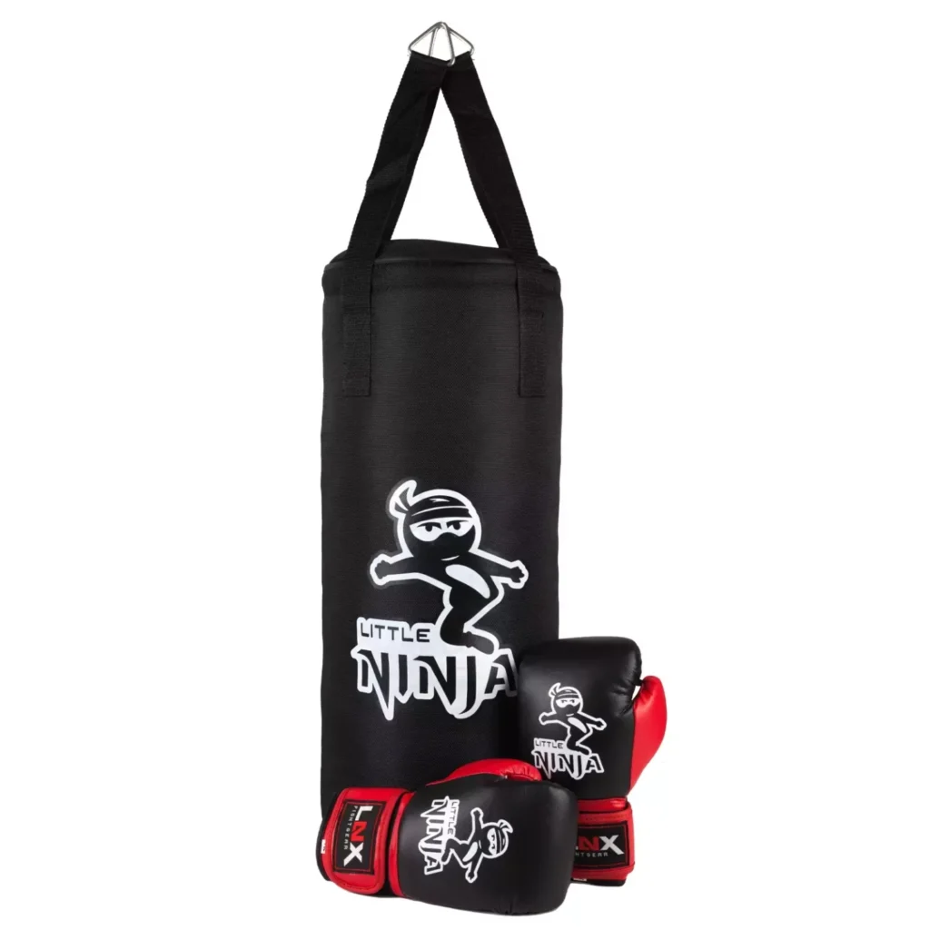 LNX set de saco de boxeo para niños Little Ninja