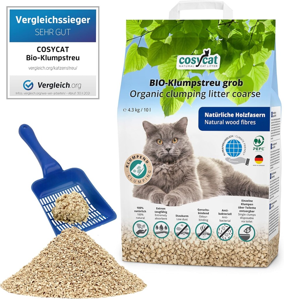 Lettiera per gatti COSYCAT BIO