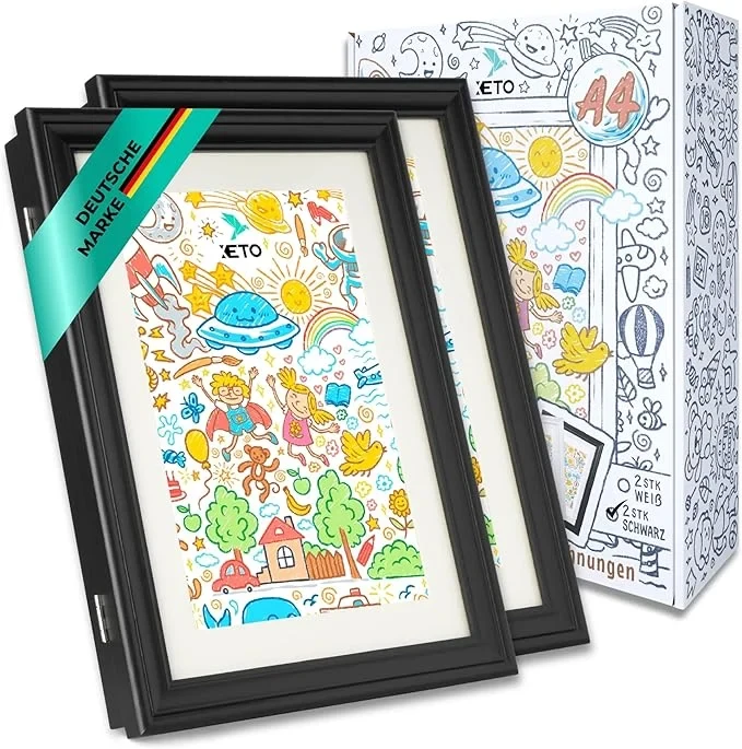 Picture frame for children’s drawings from XETO