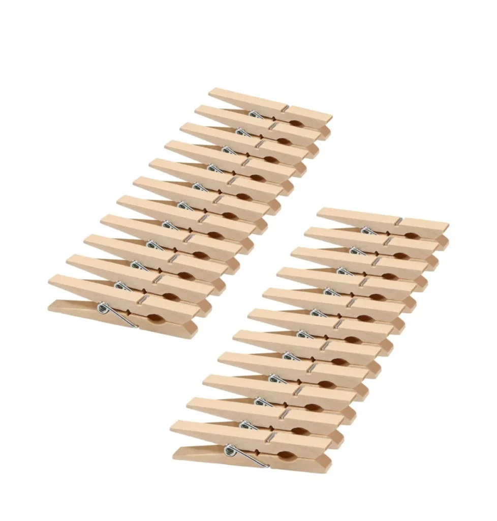 VonBueren wooden clothes pegs