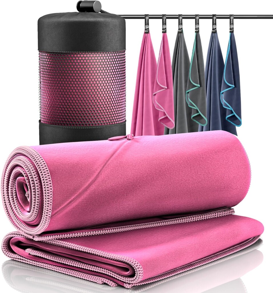 Microfibre towel set from bemaxx