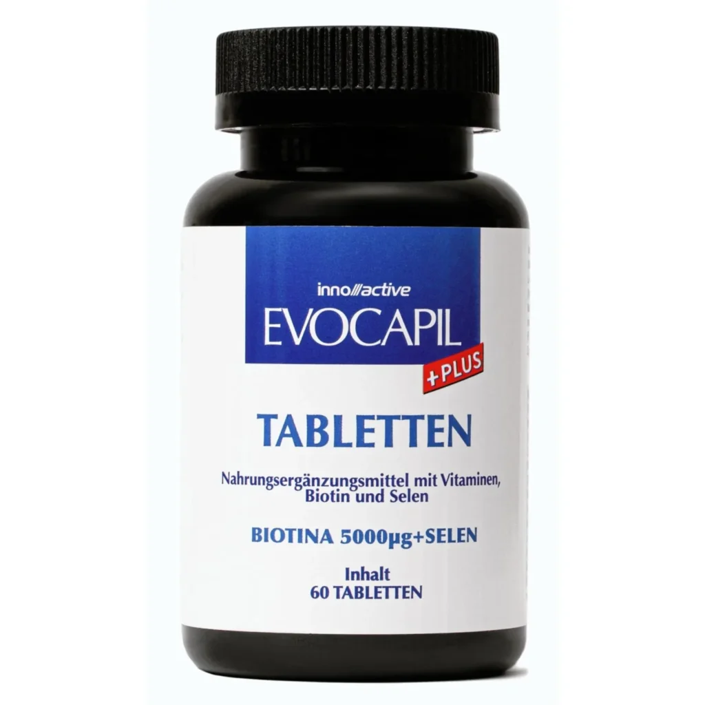 Tablets against hair loss from Evocapil