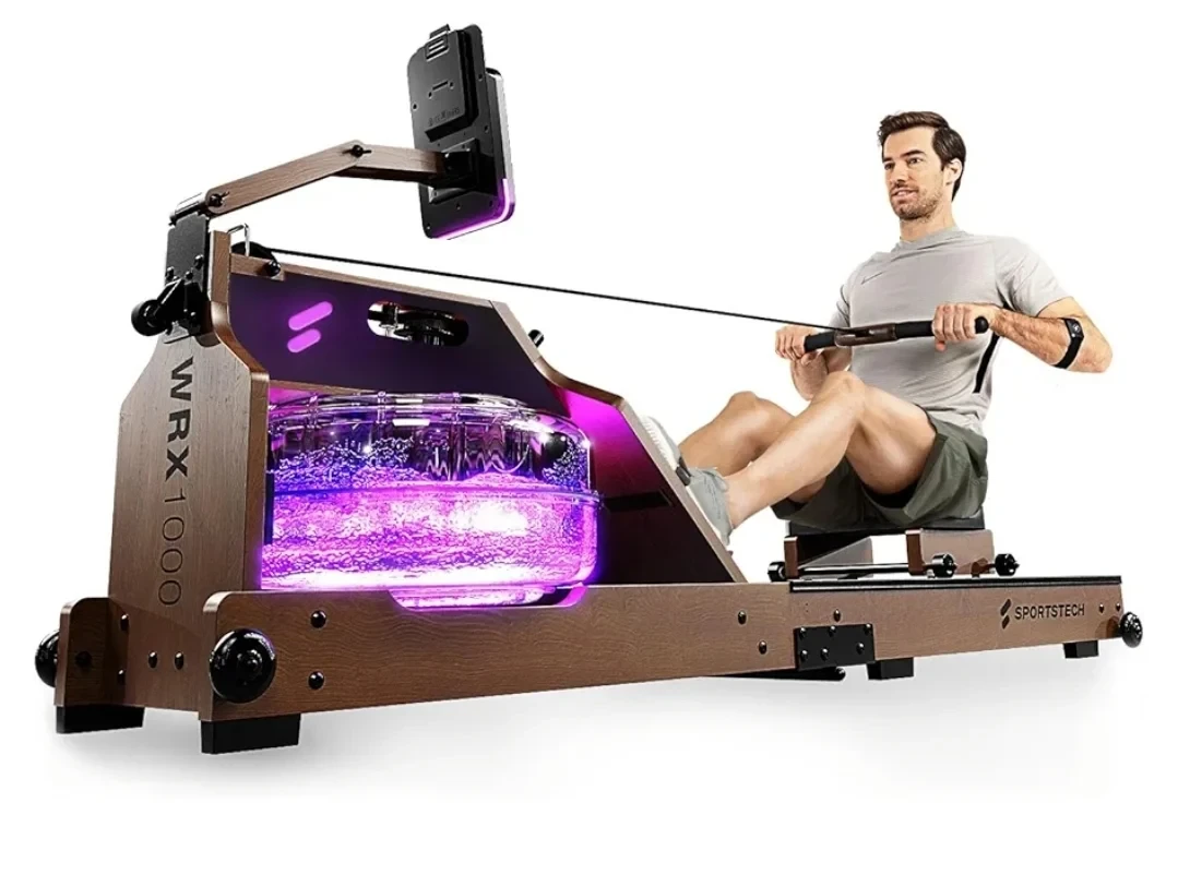 Premium water rowing machine WRX1000 Sportstech