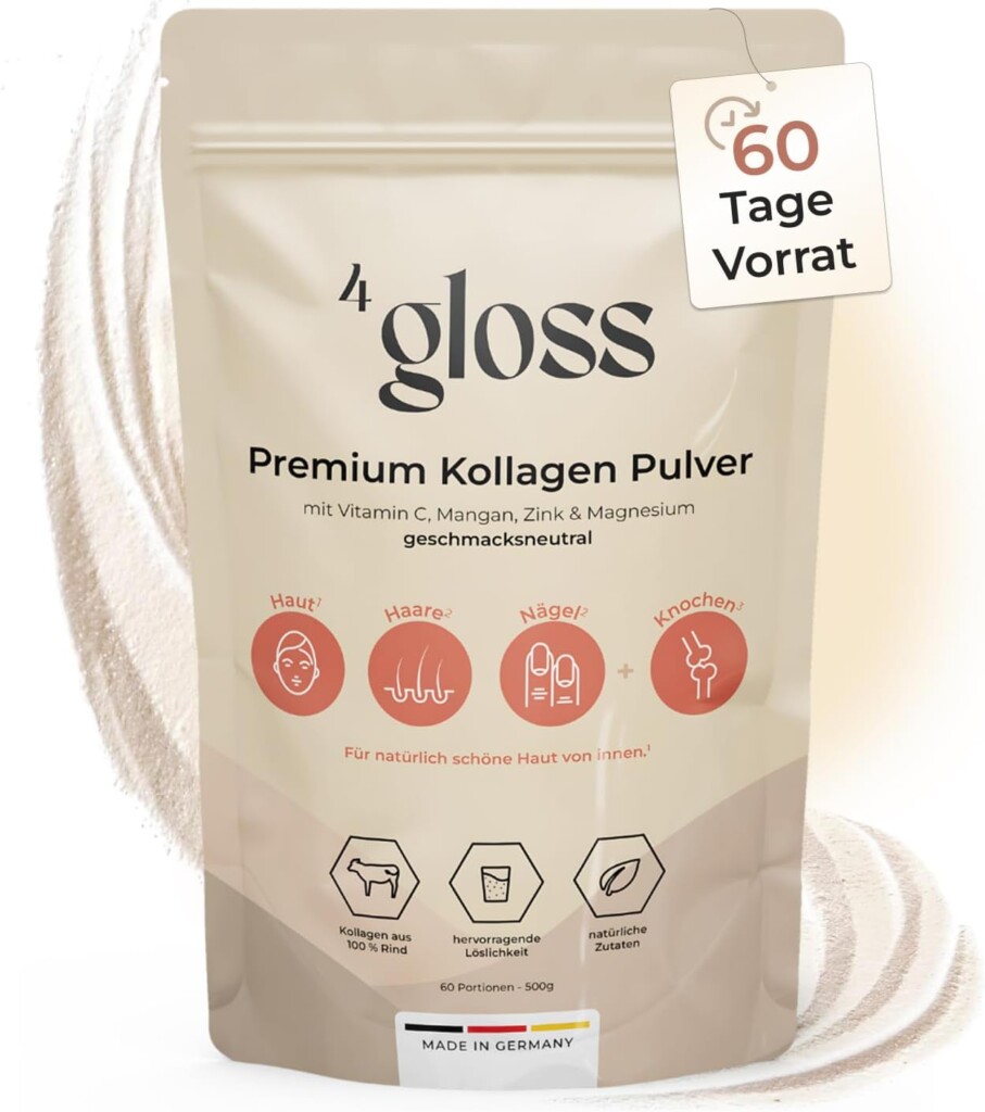 Premium Kollagen Pulver von 4gloss©