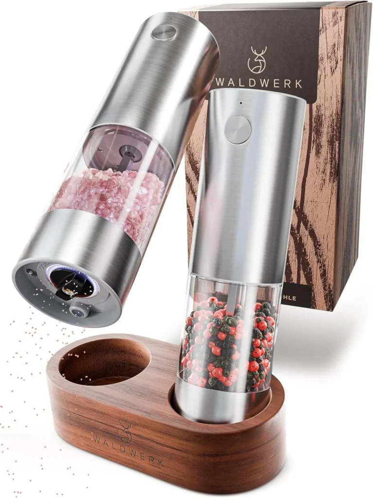 WALDWERK Electric salt & pepper mill