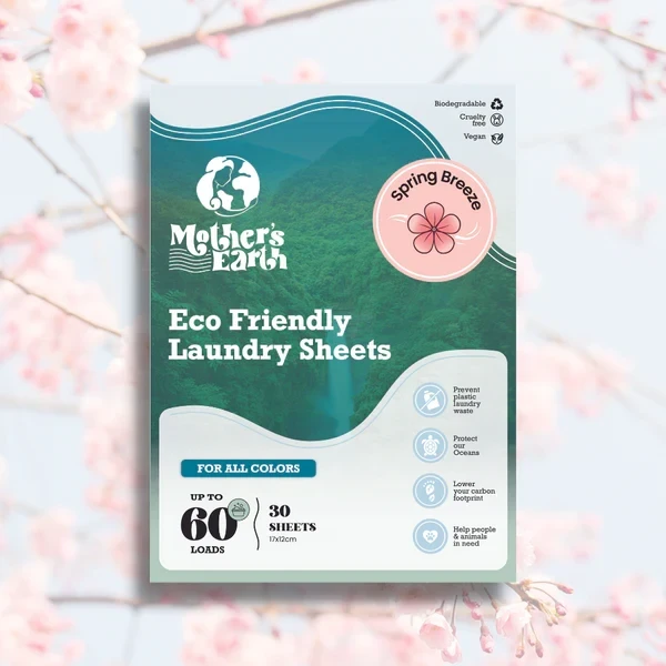 Mother`s Earth detergent strips