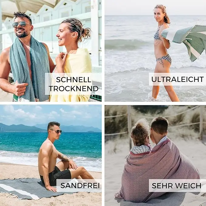 Strandtuch – Saunatuch von furoraHOLIDAY