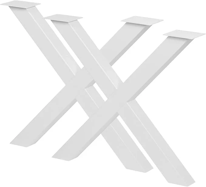 X-shaped table frame