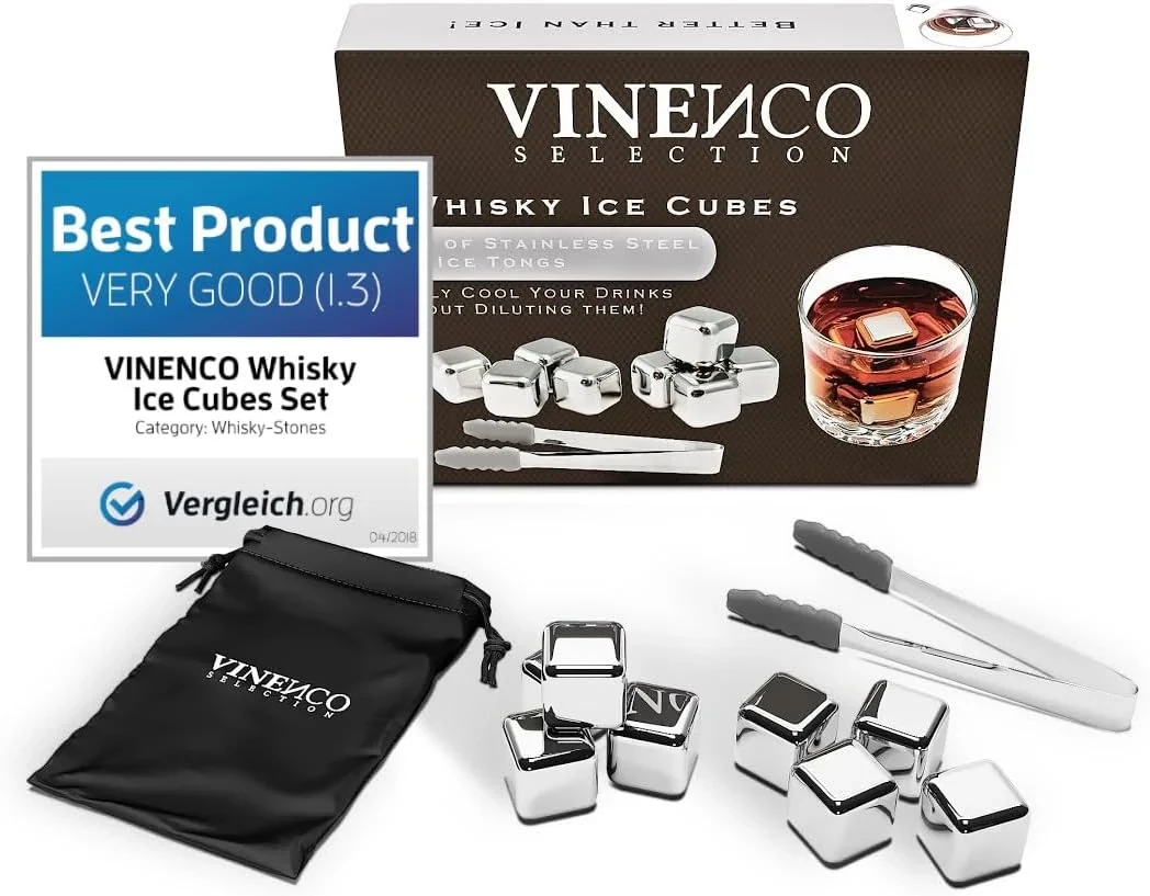 Cubetti di ghiaccio pietre per whisky di VINENCO