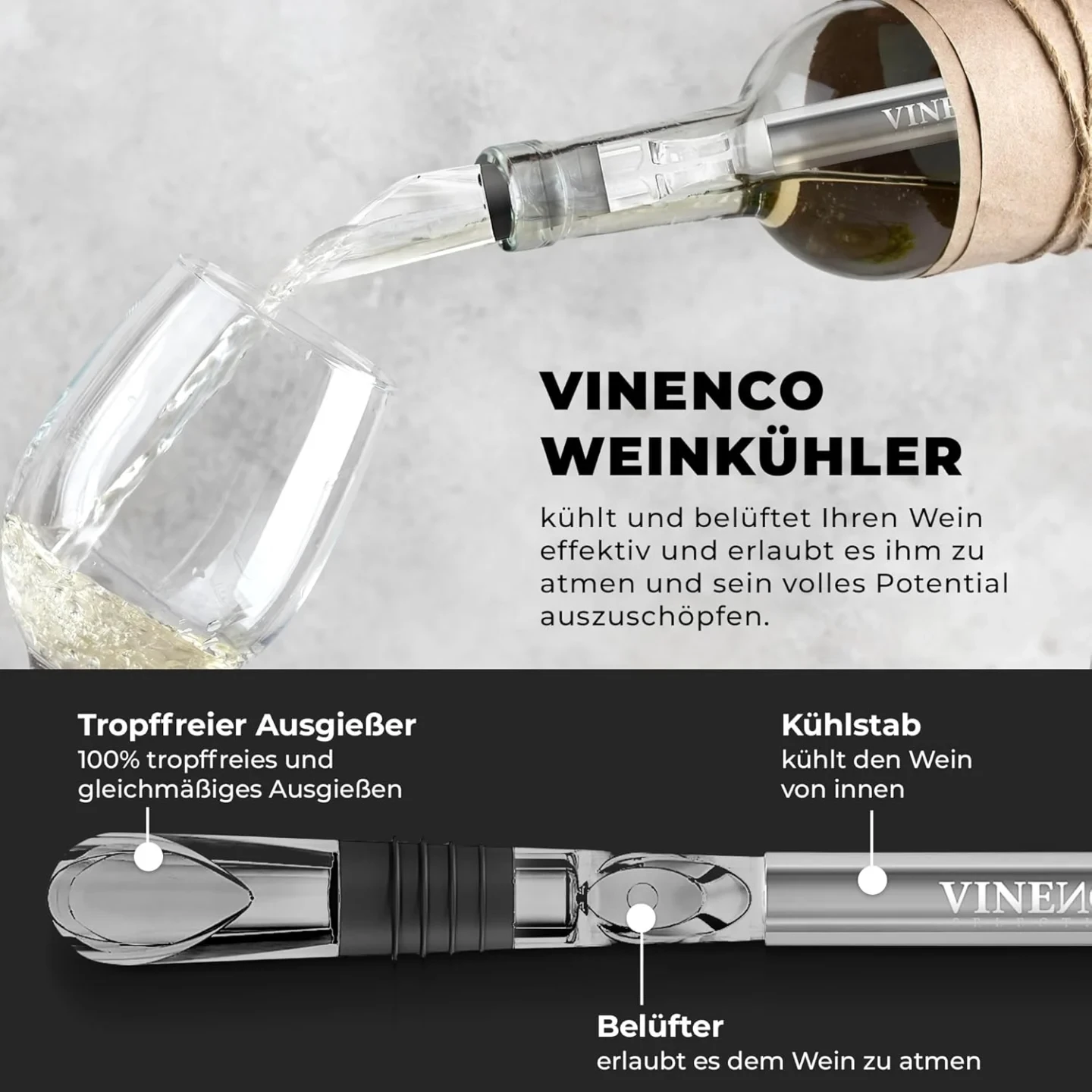 Set de refroidisseurs de vin de VINENCO