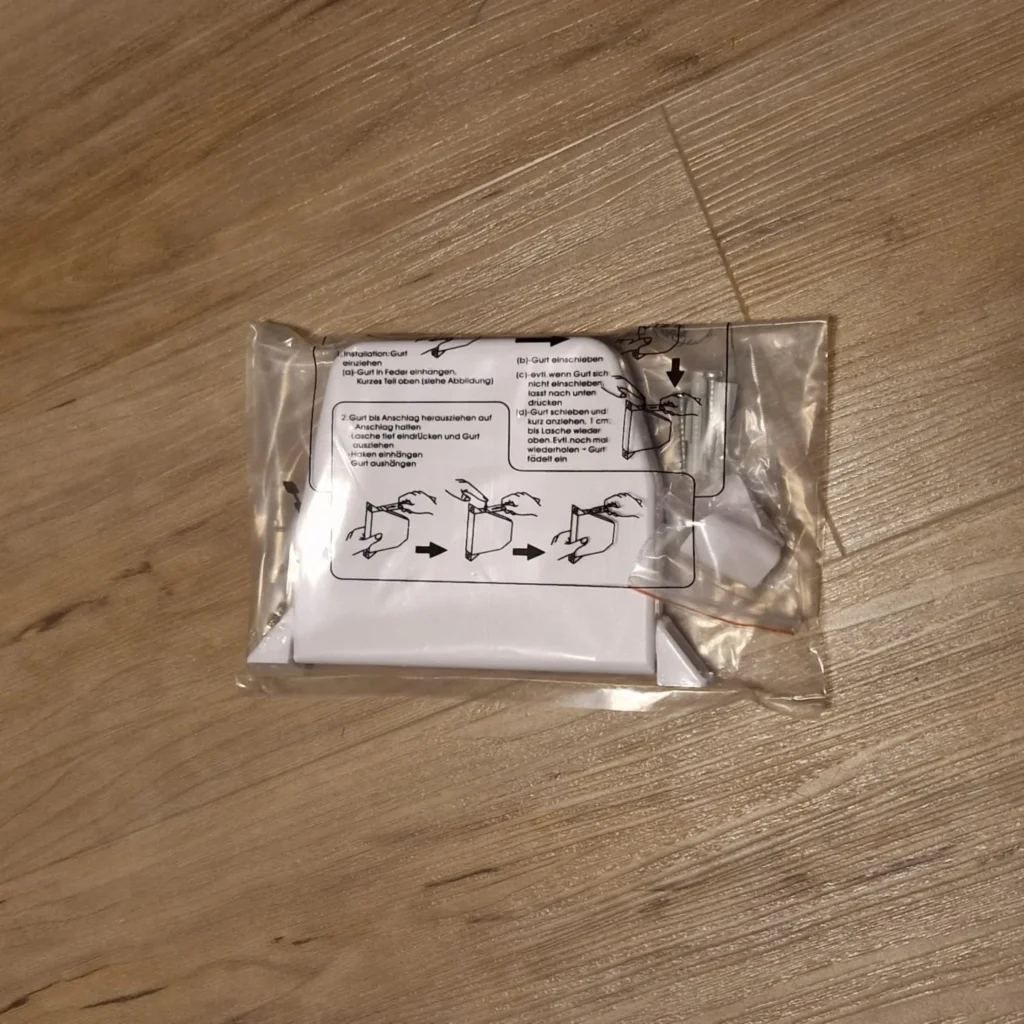 Gurtwickler
Verpackung