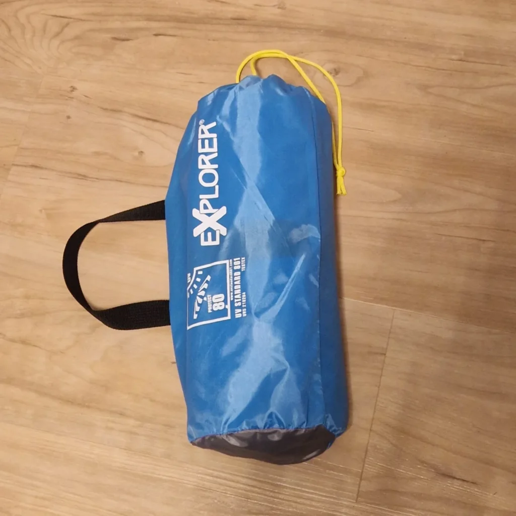 Strandmuschel kompaktVerpackung