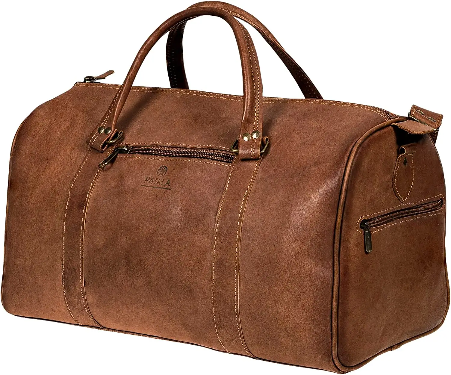 Real leather travel bag in the test 2022